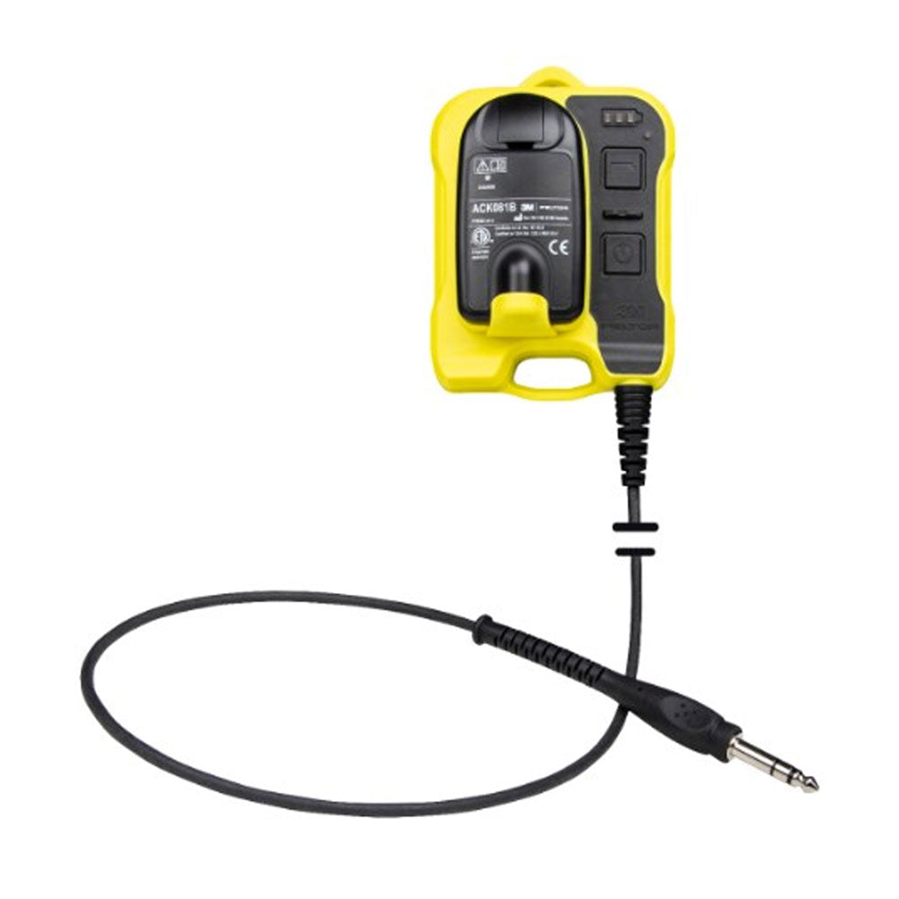 3M™ PELTOR™ WS™ Adaptador G3, mecánico en tierra, amarillo, batería, FL61007-WS7