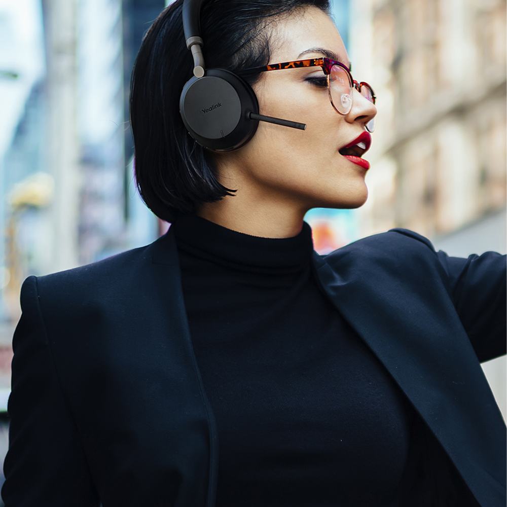 Auriculares Bluetooth USB Yealink BH76 Teams - Negro