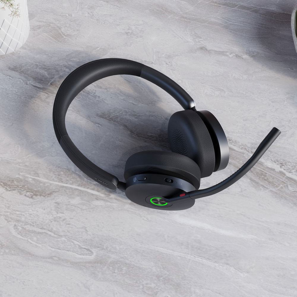 Auriculares binaurales Bluetooth ANC USB Yealink BH74 Teams