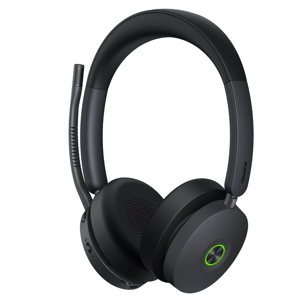 Auriculares binaurales Bluetooth ANC USB Yealink BH74 Teams (incluye base de carga)