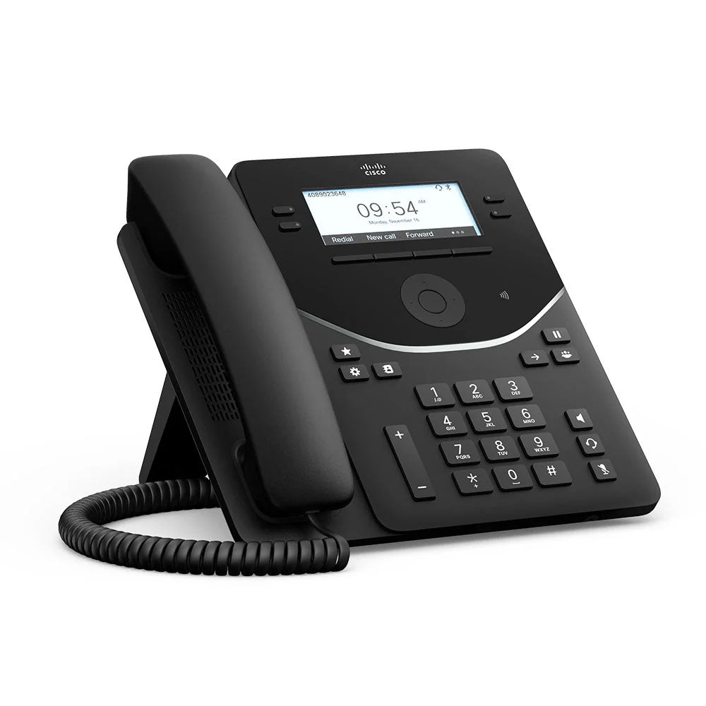 Teléfono de escritorio IP Cisco 9841 - Negro carbón