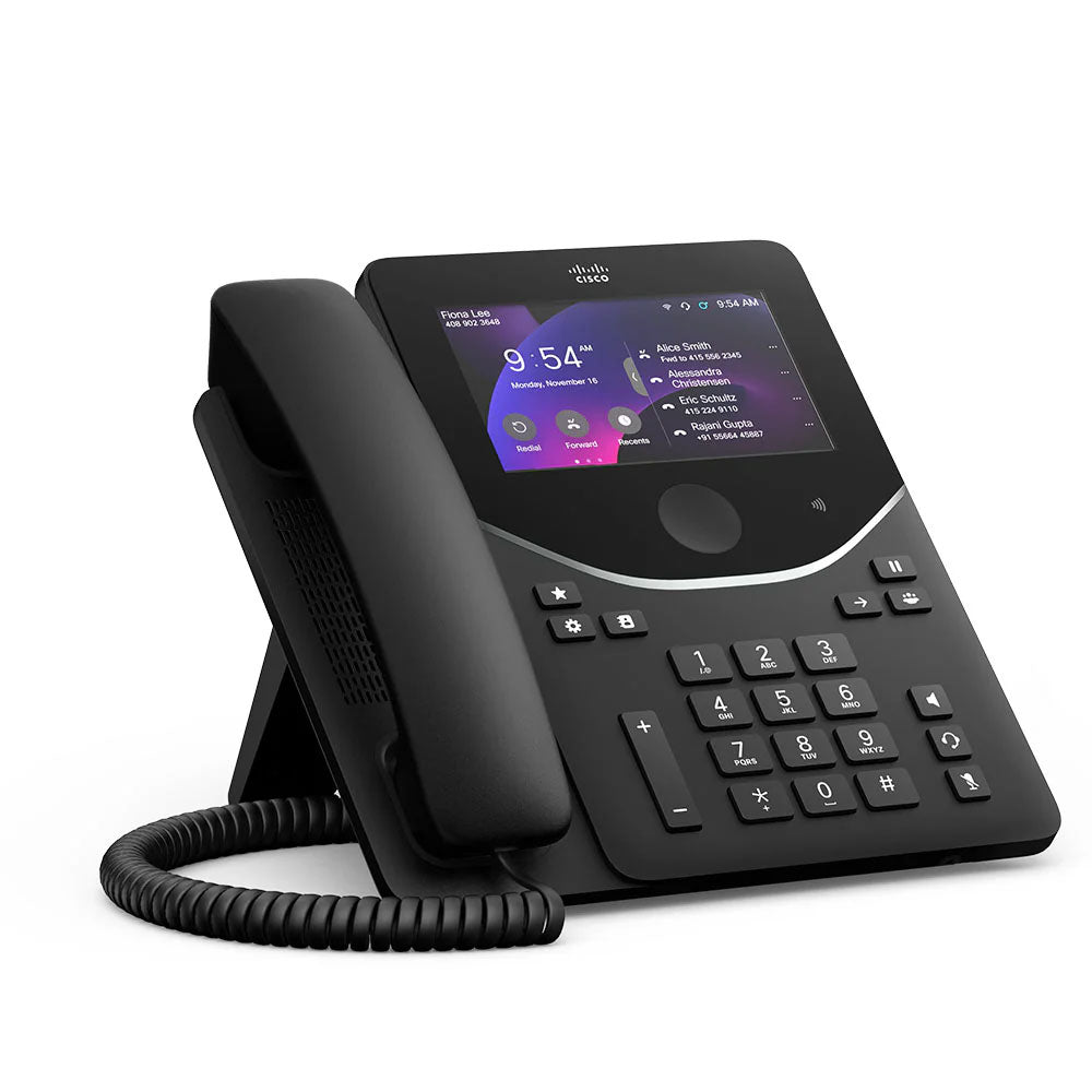 Teléfono de escritorio IP Cisco 9871 - Negro carbón