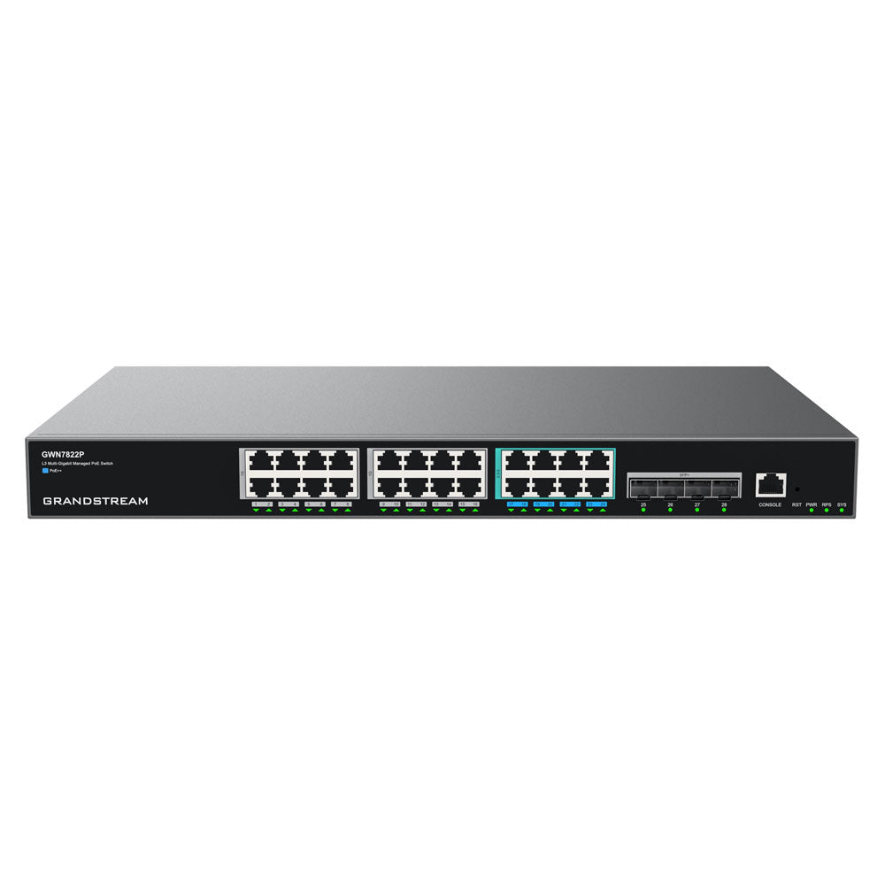 Grandstream GWN7822P Switch de Red Gigabit 4 Puertos