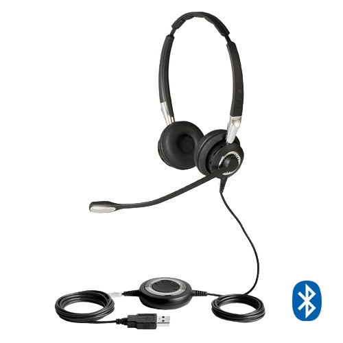 Jabra BIZ 2400 II USB UC Auriculares biaurales Bluetooth con cable