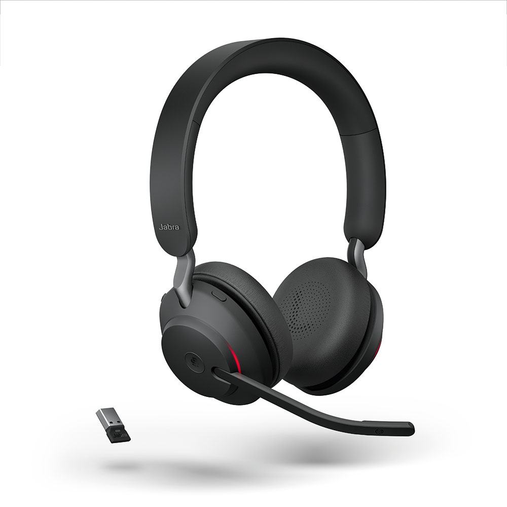 Auriculares estéreo Jabra Evolve2 65 USB-A UC - Reacondicionados