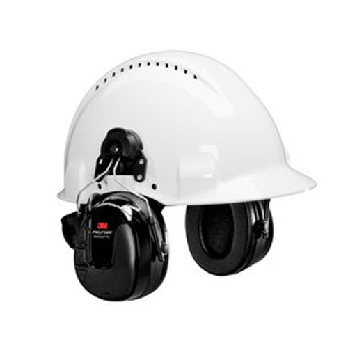 3M™ PELTOR™ WorkTunes Pro Montaje en casco. Protector auditivo con función FM / AM