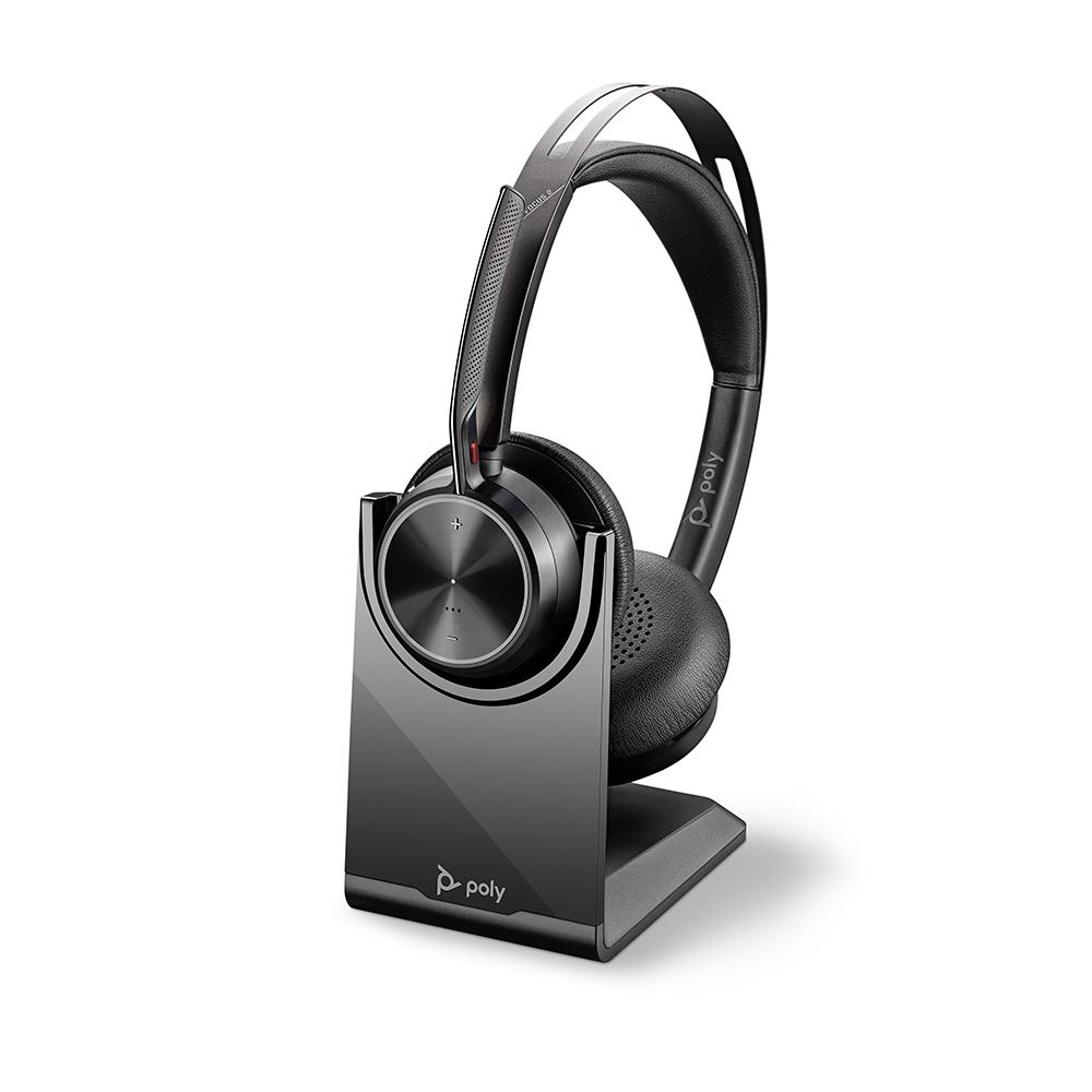 Auriculares Poly Voyager Focus 2 UC USB-C - Base de carga