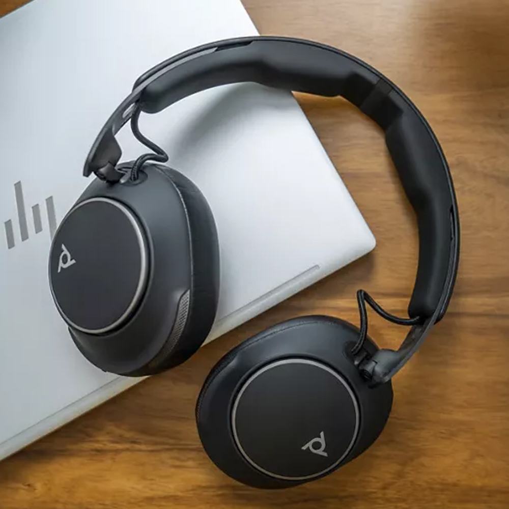 Auriculares Bluetooth certificados por Poly Voyager Surround 85 Teams