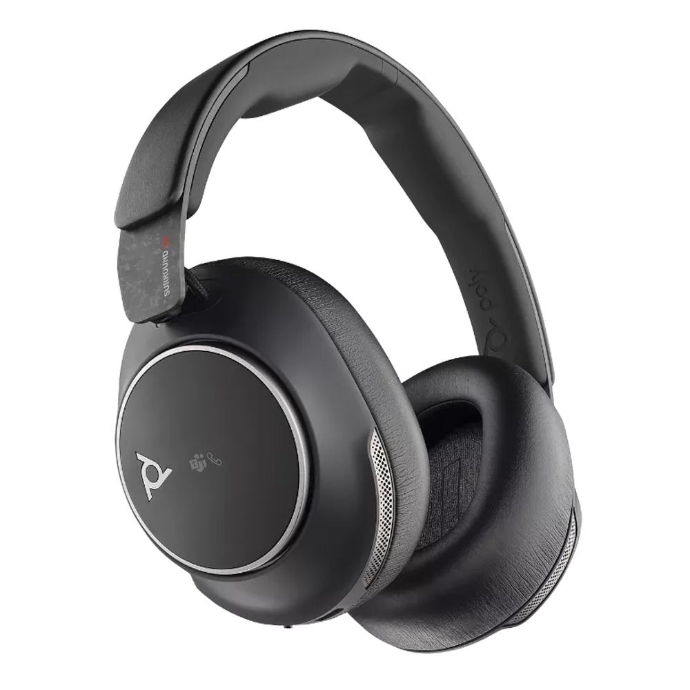 Auriculares Bluetooth certificados por Poly Voyager Surround 80 Teams