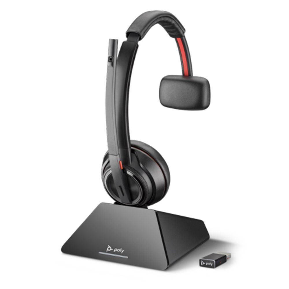 Auriculares monoaurales Poly Savi 8210 UC USB DECT