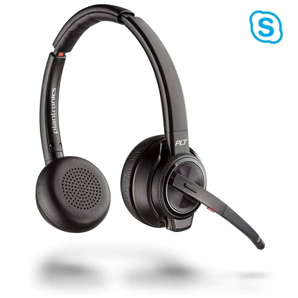 Auriculares binaurales Poly Savi 8220 OFFICE MS DECT - Reacondicionados