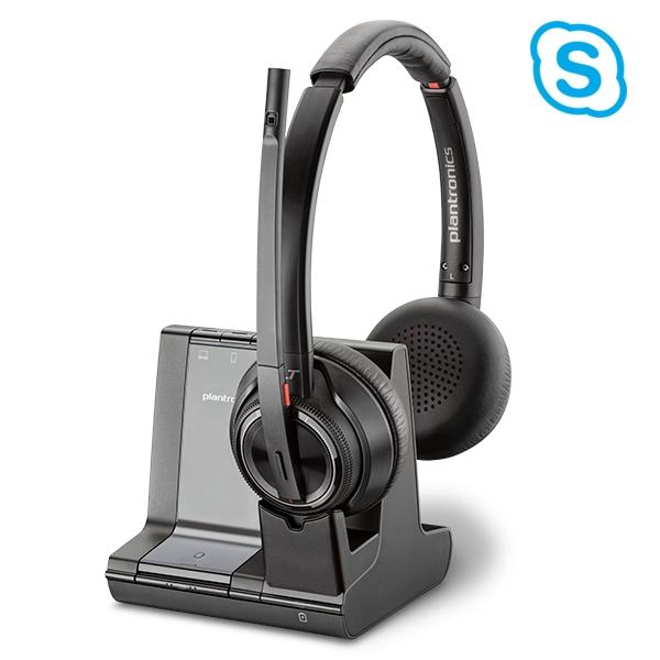 Auriculares binaurales Poly Savi 8220 OFFICE MS DECT - Reacondicionados