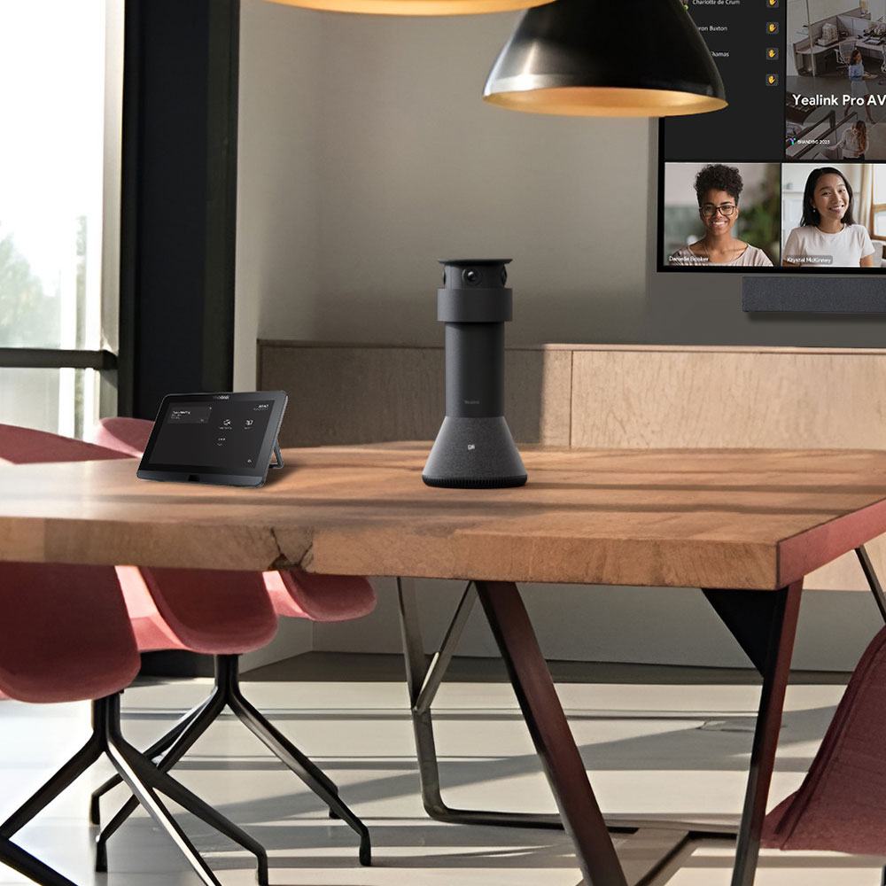 Cámara inteligente para reuniones con vista central Yealink MTower