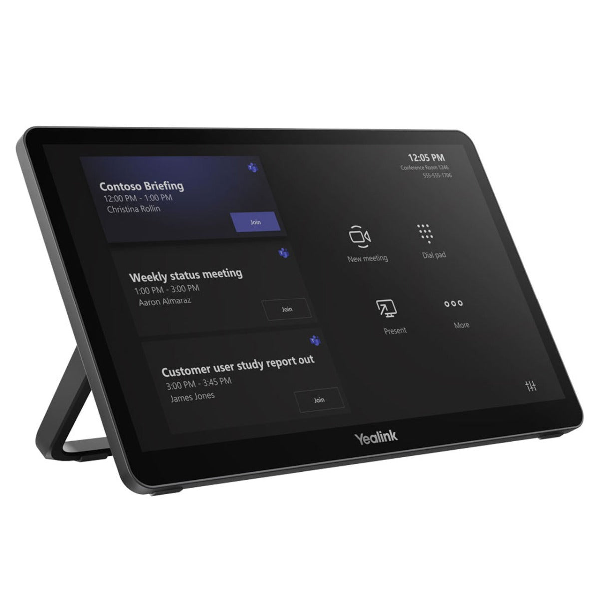 Sistema de salas Microsoft Teams Yealink MVC S50-C5U para salas medianas y grandes