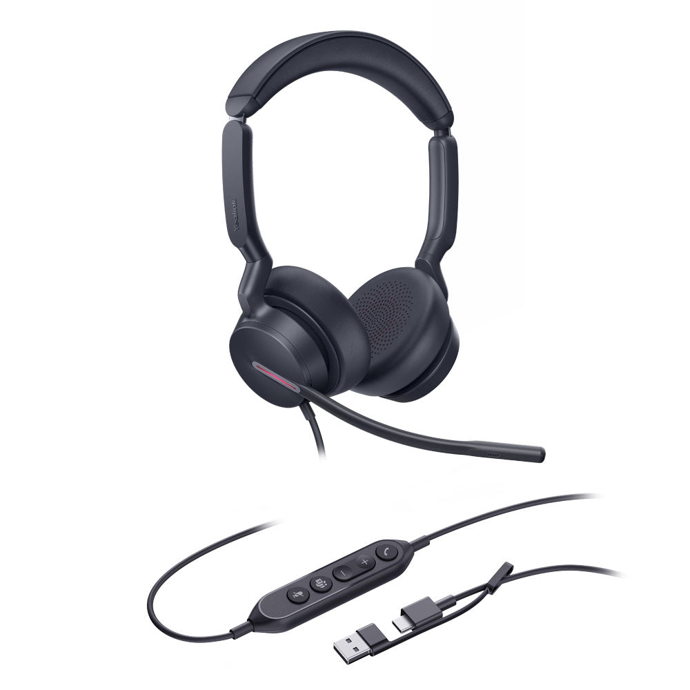 Auriculares USB-C/A Yealink UH46 Dual Teams