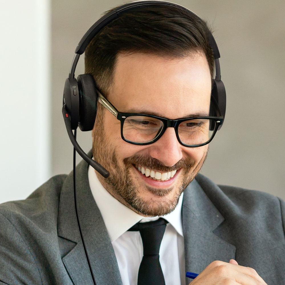 Auriculares USB duales UC Yealink UH48